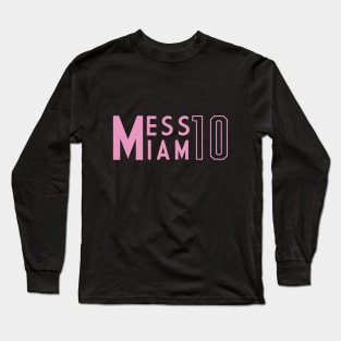 Messi - Inter Miami Long Sleeve T-Shirt